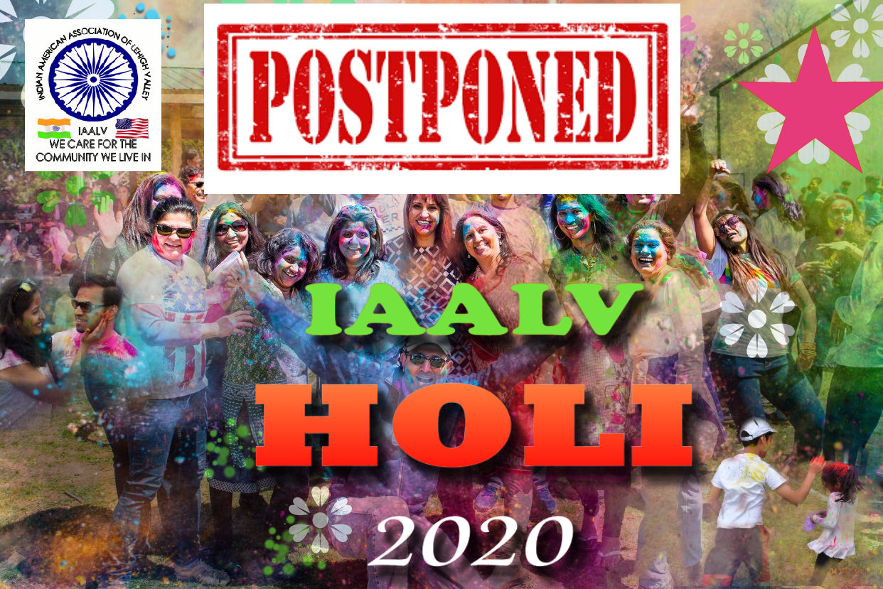 IAALV Holi 2020 Postponed